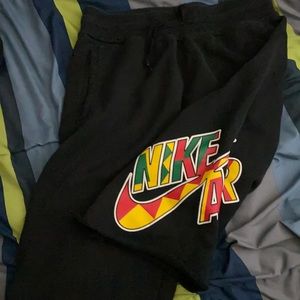 Nike fleece shorts